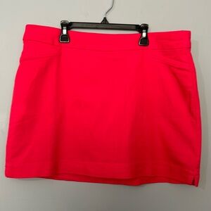 Women’s Croft&Barrow coral skirt size 16p EUC